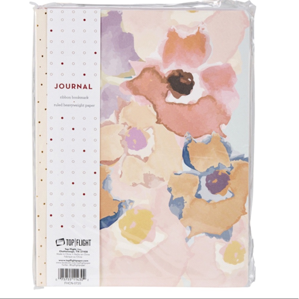 Top Flight Bluesy Marble Soft Cover Journal